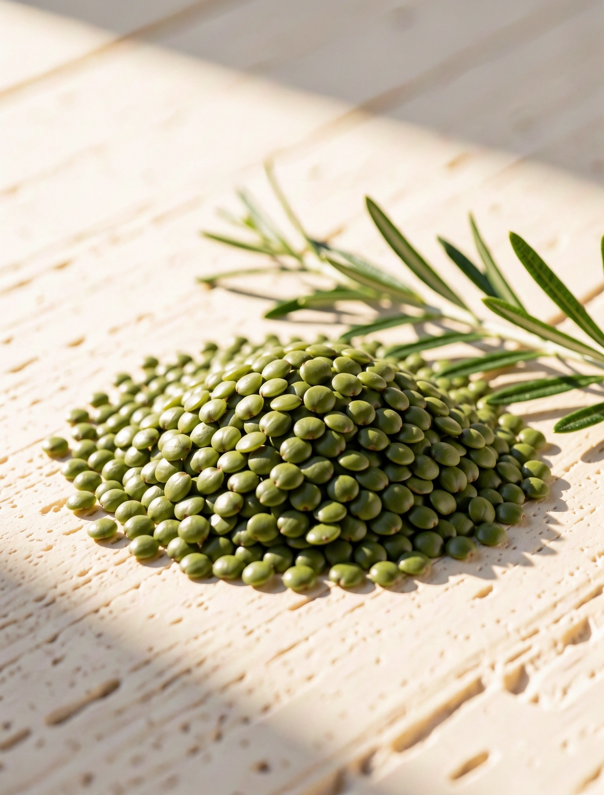 Ingredienti freschi e nutrienti in luce naturale
